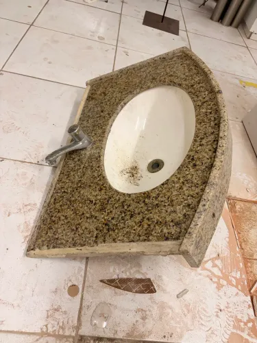 Pia de Mármore 70x50