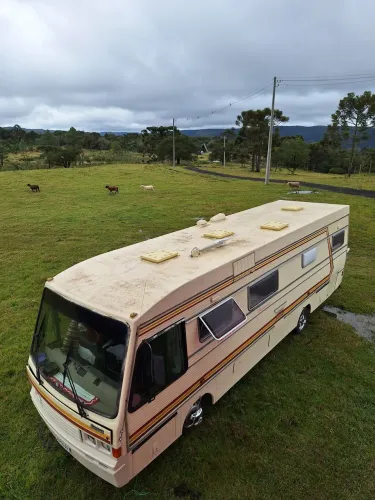 Motor-casa caminhão vw Turiscar Riviera 900 