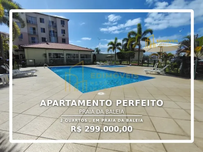 Apartamento Completo na Praia da Baleia  Ideal para Investir!