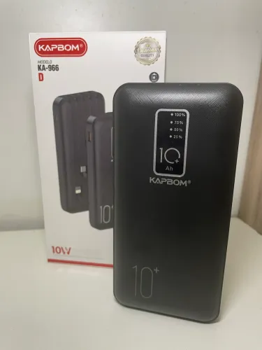 Carregador Portátil Power Bank 10.000 mAh
