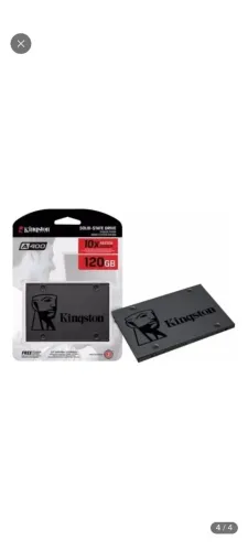 Ssd original Kingston 120gb seminovo Windows 10
