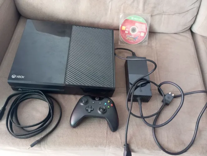 Xbox one - Console com defeito + controle sem fio + fonte + HDMI + jogo