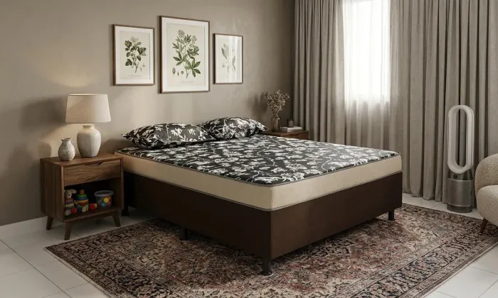 Super promoção cama box casal nova direto de fábrica com dois travesseiros de brinde.