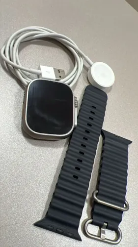 Apple Watch Ultra 1 49mm Natural Seminovo - Retire em loja física na Savassi