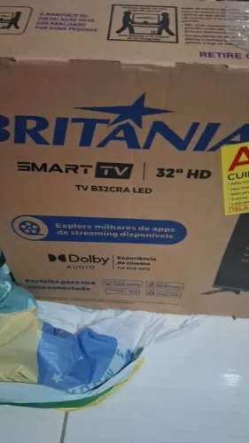 Tv smart 32 polegadas Britânia