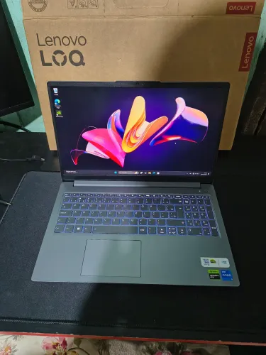 Notebook gamer RTX 3050 6gb i5 12450hx Lenovo LOQ-E 144HZ