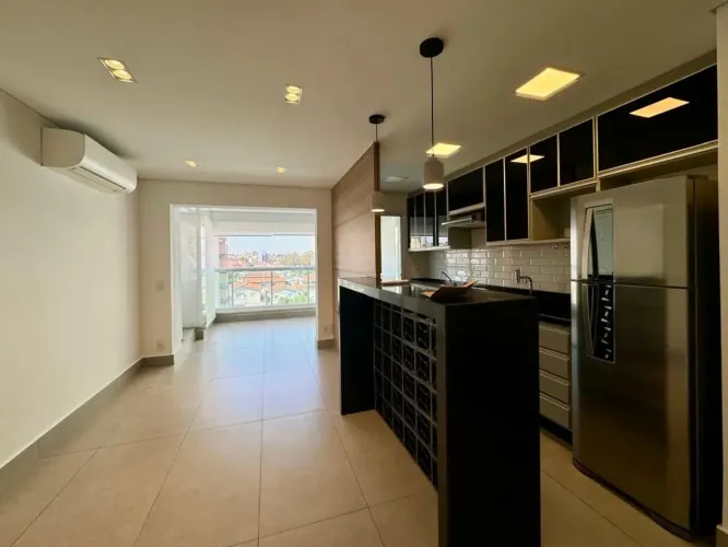 Apartamento para locação, com 66m², 2 dormitórios, 1 suíte e 1 vaga - Campo Belo SP