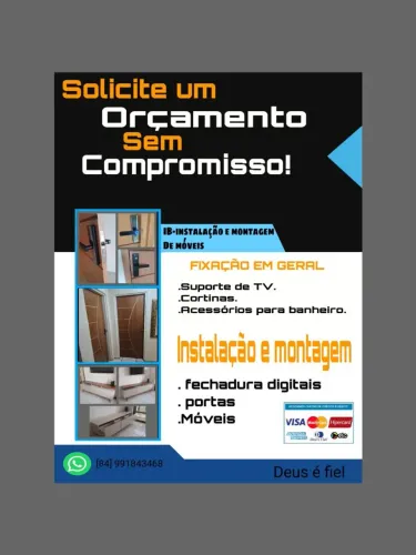 Instalação portas e fechaduras digitais.