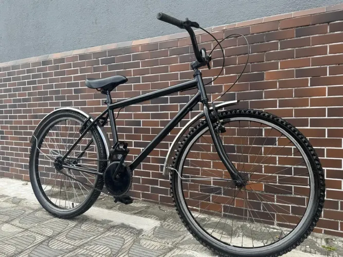 Bicicleta aro 26 revisada com nota apenas pegar e anda 