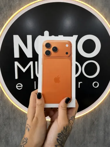 iPhone 17 Pro Max 256GB Lacrado Parcelo Cartão Boleto | 1 ano Garantia + Capa e Pelicula