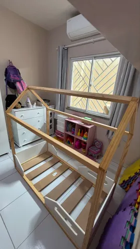 Mini Cama Montessori Casinha
