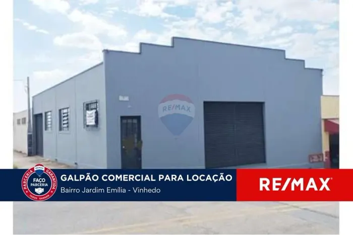 Locação Galpão Comercial 194m² - Próximo ao Centro e Rodoviária de Vinhedo