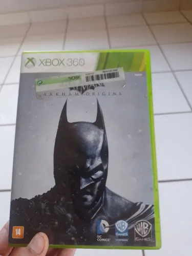 Batiman origens Xbox 360 (usado 2 CDS um pra jogo o outro para baixar)