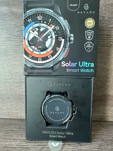 Relógio Smartwatch Haylou Solar Ultra - NOVO