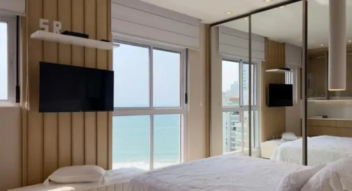 BALNEARIO CAMBORIU APARTAMENTO 04 SUITES MOBILIADISSIMO QUADRA MAR