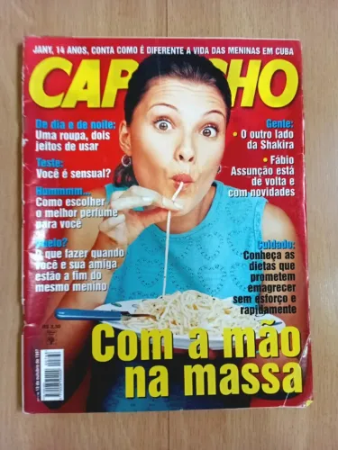 Revista Capricho raridade anos 90