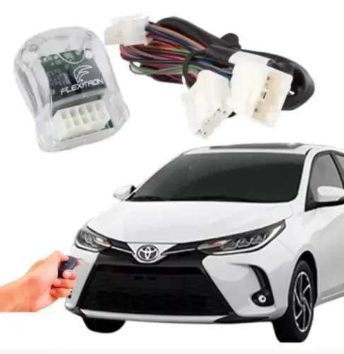 Módulo fechamento teto solar yaris xls flexitron 2018-2025