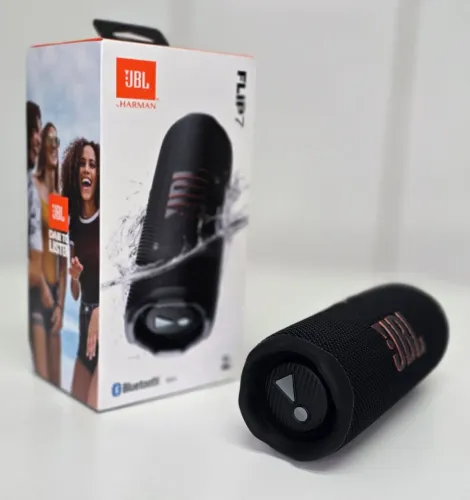 Caixa de Som Jbl Flip 7 Preto Original