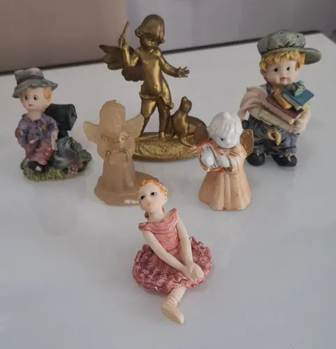 Bibelôs enfeites antigos (anjos)