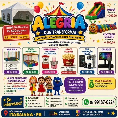 Aluguel de brinquedos_pb