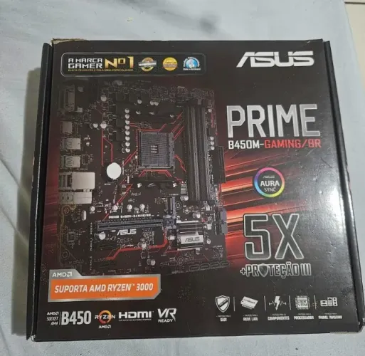 placa mae asus prime b450 gaming NOVA