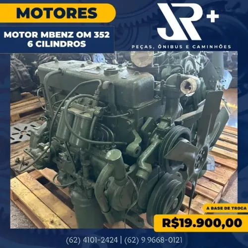 Motor Mercedes Benz OM 352 6 Cilindros