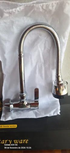 Torneira para cozinha metal