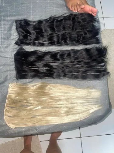 Cabelo fibra de luxo 