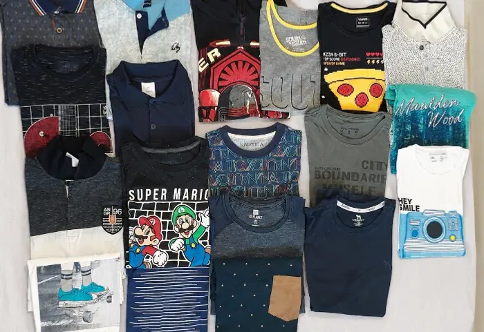 Camisetas menino 12-14 anos (lote)