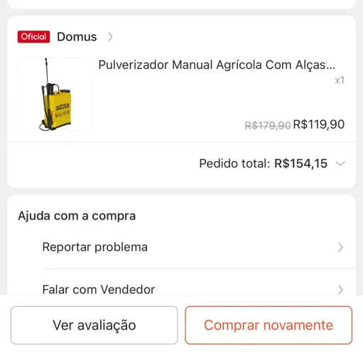 Pulverizador manual 20L