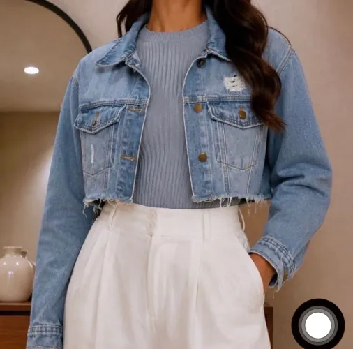 jaqueta jeans - M