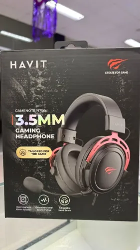 FONE HEADSET HAVIT 3.5MM GAMER - PRETO