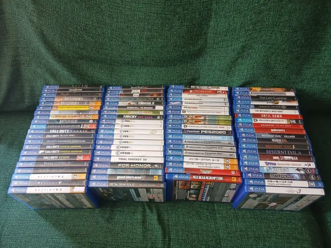 LOTE 70 JOGOS PLAYSTATION 4