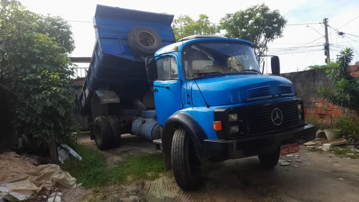 Caçamba 1113 Mercedes vendo e troco