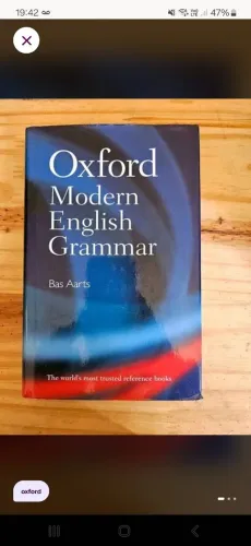 Oxford Gramática Inglês Bas Aarts em estado de nova capa dura
