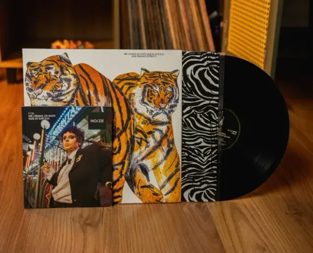 Vinil LP Ana Frango Elétrico Me chama de gato que sou sua Noize
