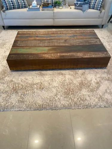 Mesa de Centro - Madeira Demolição