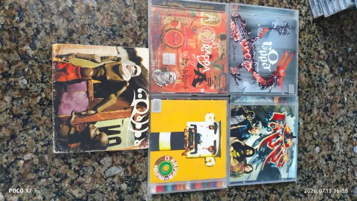 Coleção de CDs O Rappa