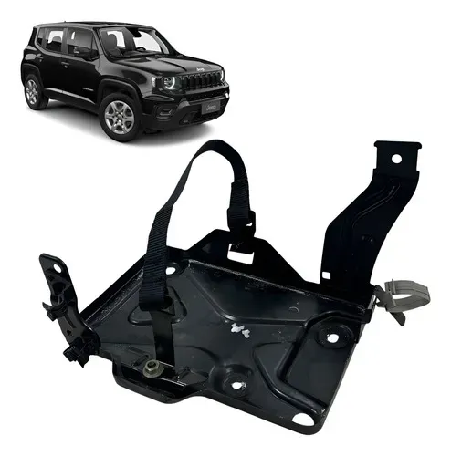 Suporte Da Bateria Jeep Renegade 1.8 2016 A 2020 Preto