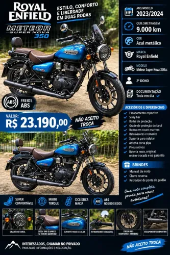 Royal Enfield Meteor Super Nova 350cc