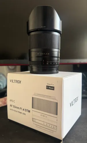 Lente Viltrox 33mm f1.4