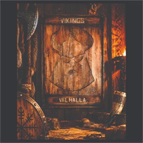 QUADRO VIKING EM MADEIRA - PEÇA EXCLUSIVA E ÚNICA | DECORAÇÃO NÓRDICA