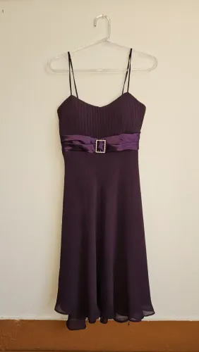 Vestido de festa roxo, tamanho P