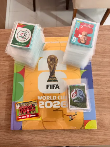 Álbum da Copa 2026 completo