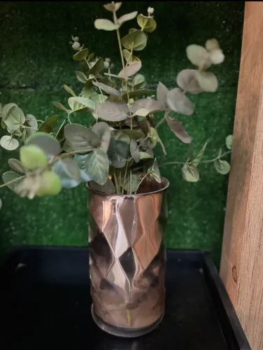 Vaso decorativo rosê