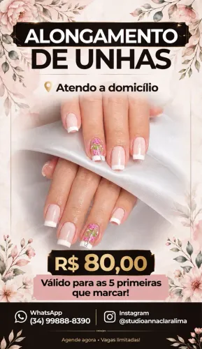 Alongamento de unha