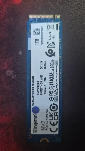 Nvme 1tb kingston pci 4.0 