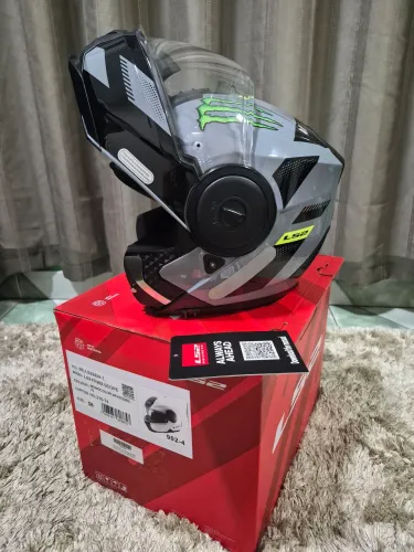 CAPACETE LS2 SCOPE 58 ESCAMOTEÁVEL