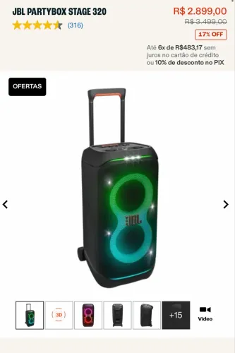 Jbl PartyBox 320 