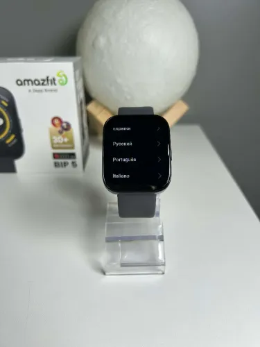 SMARTWATCH AMAZFIT BIP 5 COM GPS INTEGRADO/ A PROVA DE ÁGUA 